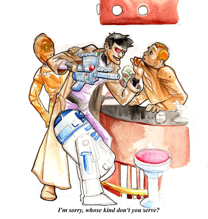 Illustration for article titled Boba Fett meets Deadpool, and other crazy Star Wars comics that needed to happen